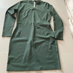 lululemon athletica Forest Green Long Sleeve Dress